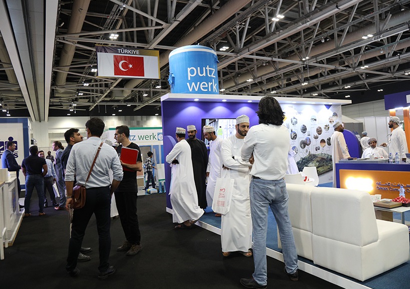 2026年中东阿曼家居用品及建筑展览会Oman Home & Building Expo行业机械设备展品展台实拍