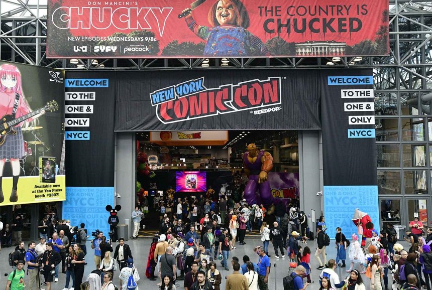 2026年美国纽约动漫展-美国动漫节New York Comic Con展馆现场,专业观众参观实况