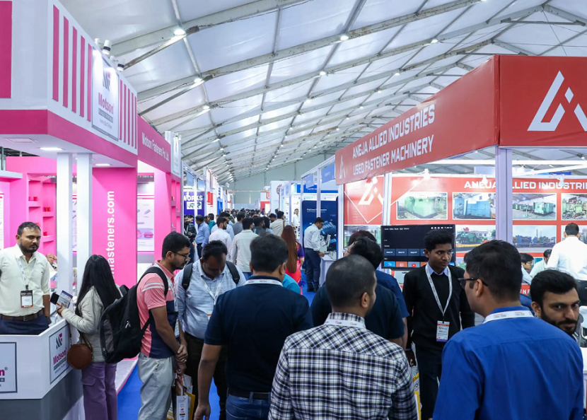 2027年印度紧固件展India Fastener Show展馆现场，专业观众参观实况