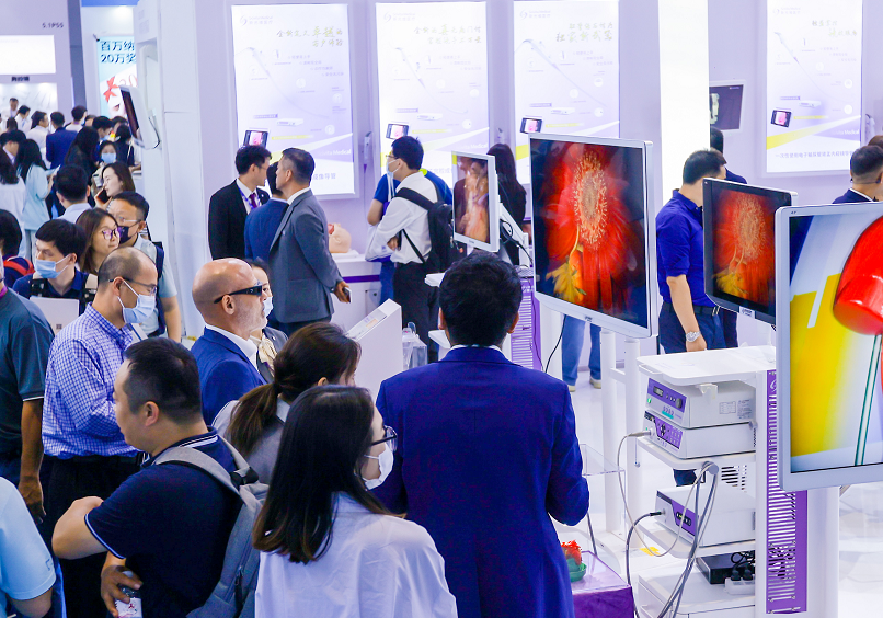2027年中国（上海）国际医疗器械展览会CMEF行业机械设备展品展台实拍