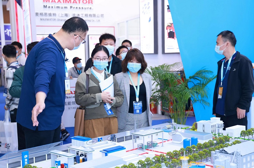 2026年中国氢能产业大会UNDP展会现场产品演示与行业交流活动