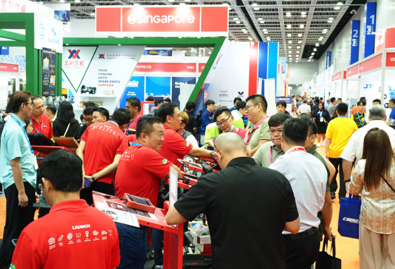2027年马来西亚法兰克福汽配展览会Automechanika Kuala Lumpur行业机械设备展品展台实拍