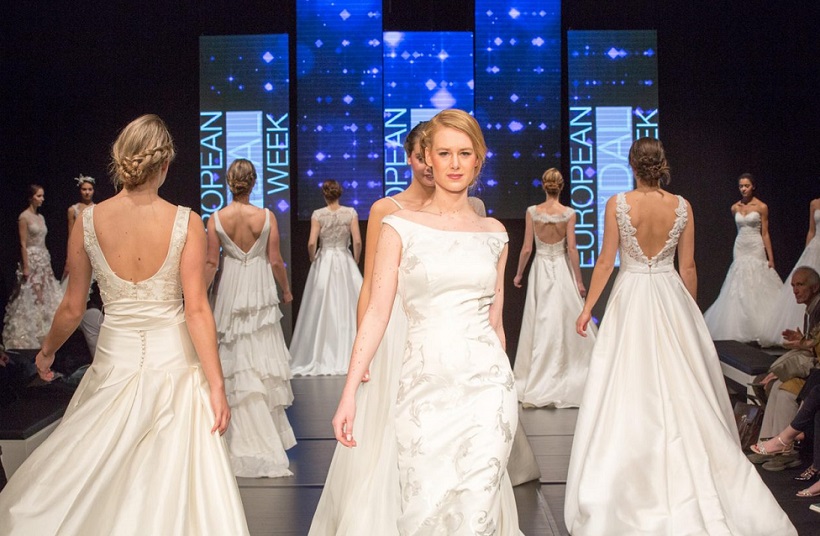 2027年德国埃森欧洲婚纱展览会European Bridal Week展馆现场，专业观众参观实况