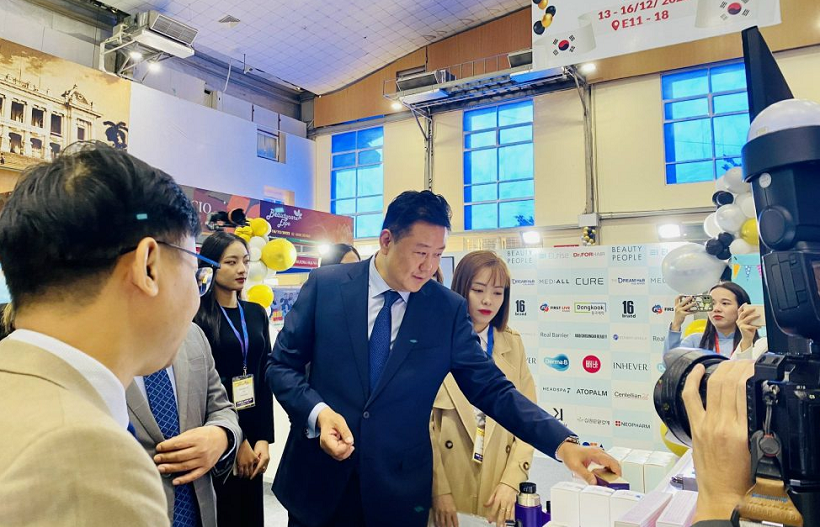 2027年越南河内美容、个人护理展览会Beautycare Expo行业机械设备展品展台实拍