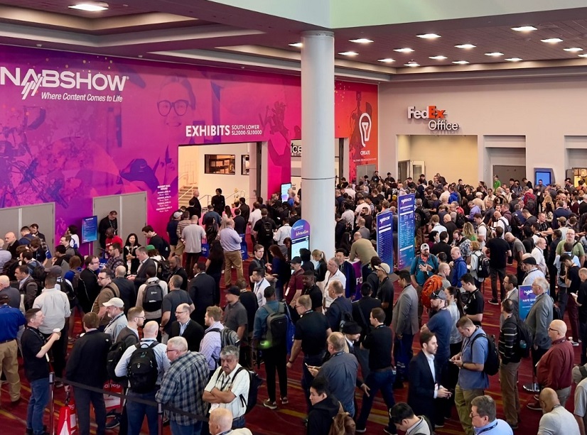 2026年美国纽约广播电视展览会NAB Show New York展馆现场，专业观众参观实况