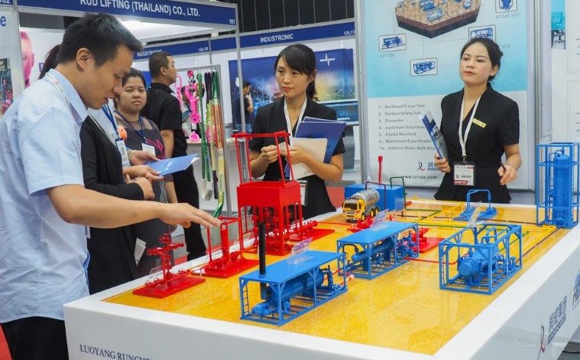 2026年泰国曼谷海事展览会TMOX展馆内部展台环境实拍
