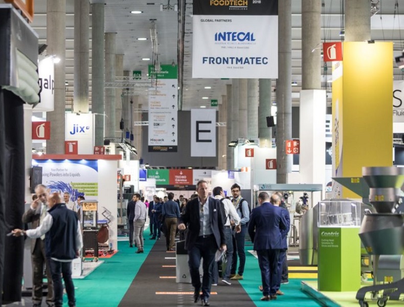 2026年西班牙巴塞罗那食品加工及包装机械展览会FoodTech Barcelona参展商与海外采购商展台洽谈现场