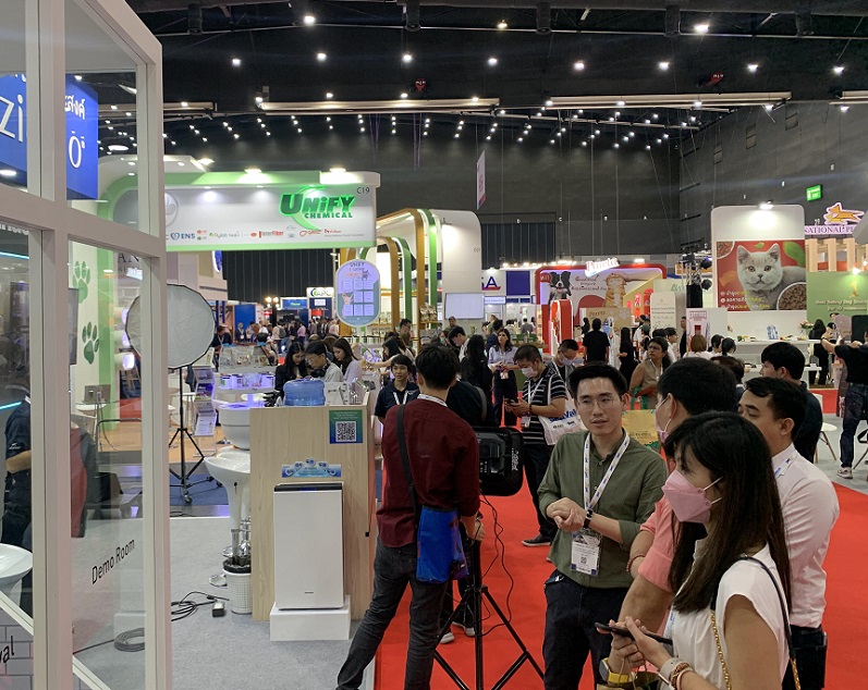 2026年亚宠泰国曼谷宠物用品展览会Petfair SE ASIA行业机械设备展品展台实拍