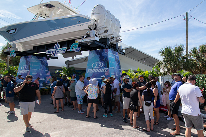 2026年美国劳德代尔堡游艇展览会FORT LAUDERDALE BOAT SHOW行业机械设备展品展台实拍