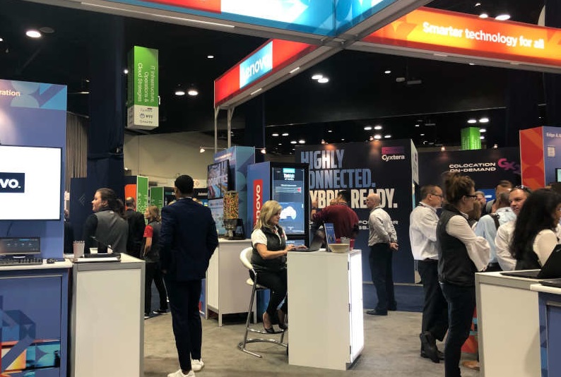 2026年美国奥兰多高德纳IT展览会Gartner IT Symposium/Xpo`展馆内部展台环境实拍