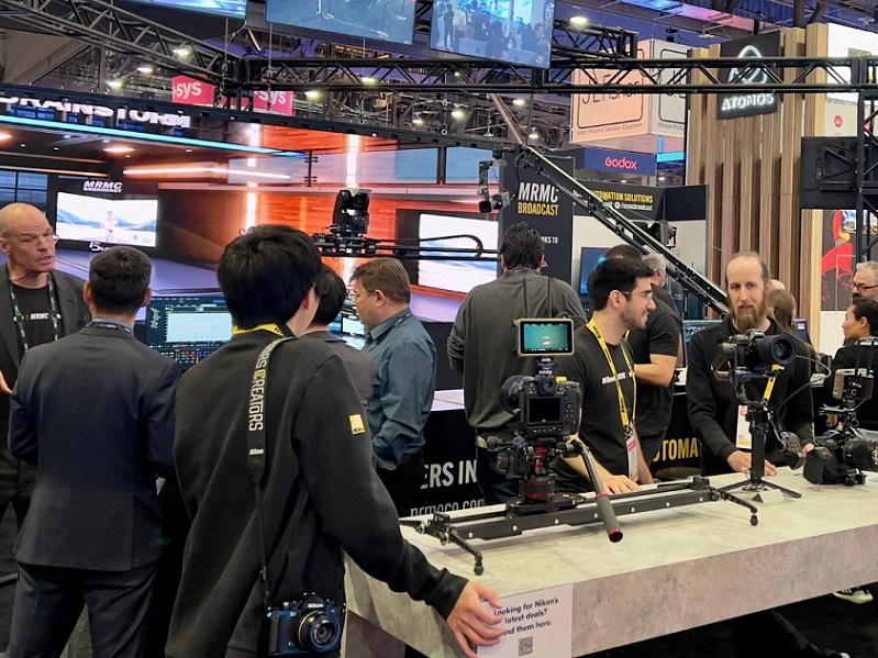 2026年美国纽约广播电视展览会NAB Show New York参展商与海外采购商展台洽谈现场