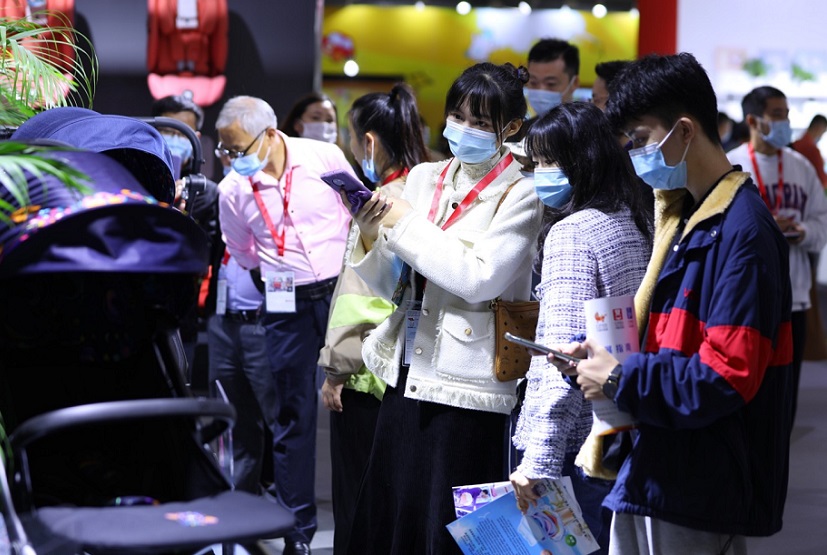 2026年上海婴童用品展-中国婴童展CKE展馆内部展台环境实拍