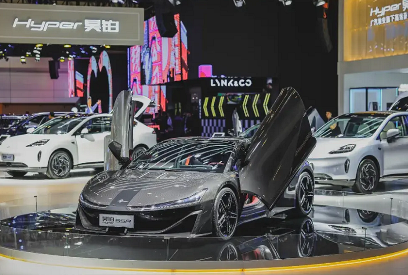 2026年上海华车展CASCHINA AUTO SHOW展馆内部展台环境实拍