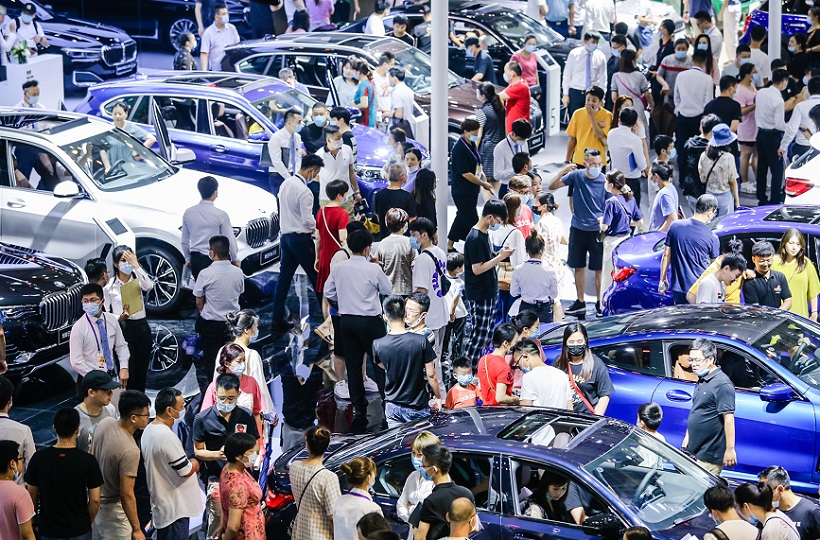 2027年宁波国际汽车博览会NINGBO AUTO FAIR展馆内部展台环境实拍