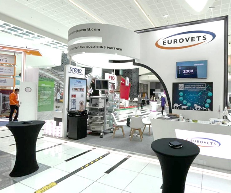 2027年中东迪拜小动物、兽医展览会MEAVC DUBAI参展商与海外采购商展台洽谈现场