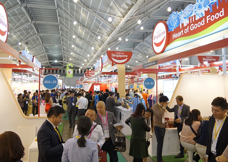 2027年新加坡食品饮料展览会FHAFOOD & BEVERAGE SINGAPORE展馆内部展台环境实拍