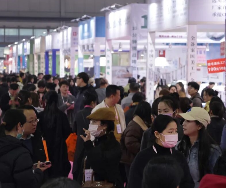 2026年苏州美容化妆品展-苏州美博会Suzhou Beauty Expo展馆内部展台环境实拍