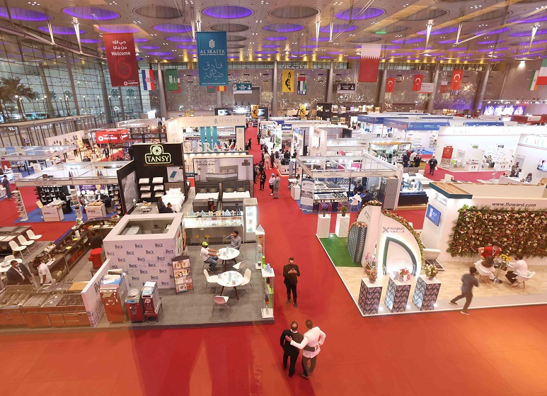 2026年卡塔尔多哈酒店用品展览会Hospitality Qatar展馆现场,专业观众参观实况