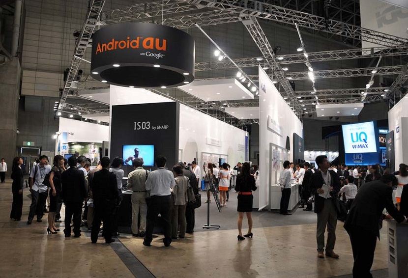 2026年日本东京电子高新科技展览会CEATEC JAPAN展馆内部展台环境实拍