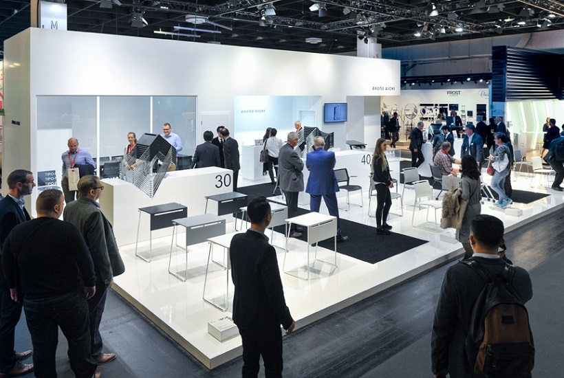 2026年德国科隆办公家具展览会Orgatec展馆内部展台环境实拍