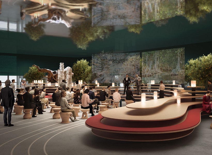2027年意大利米兰家具展SALONE MILANOSalone del Mobile.Milano展馆内部展台环境实拍