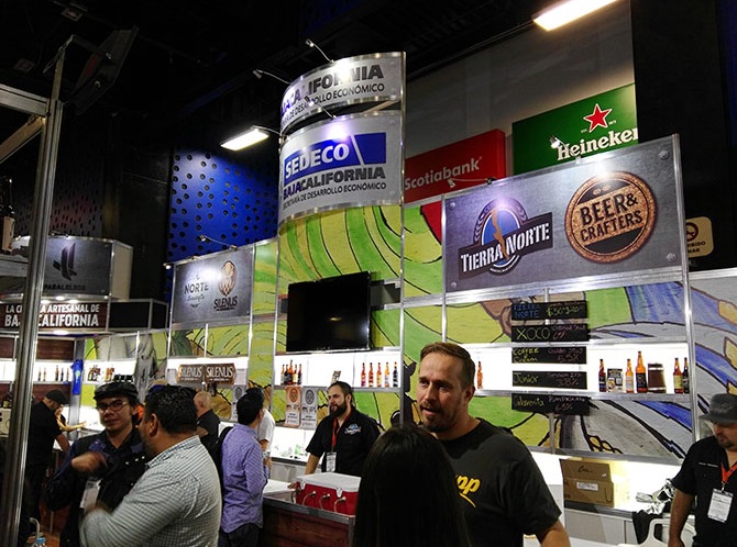 2026年墨西哥啤酒精酿酒及饮料加工展览会Cerveza Mexico展馆内部展台环境实拍