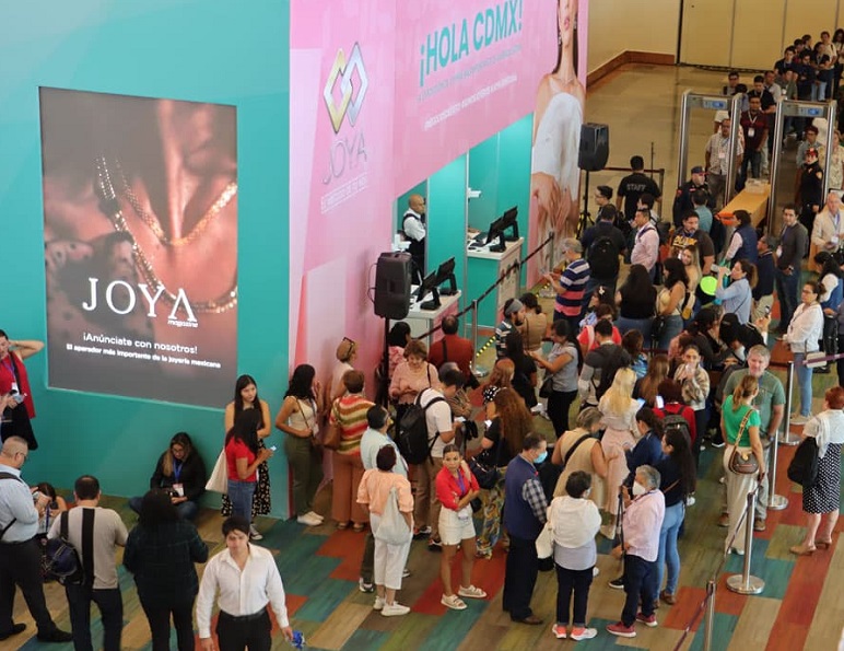 2026年墨西哥珠宝展览会EXPO JOYA行业机械设备展品展台实拍