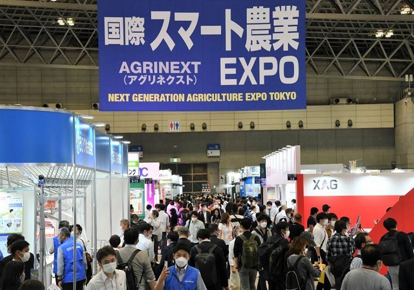 2026年日本东京下一代农业展览会AGRINEXT TOKYO展馆内部展台环境实拍