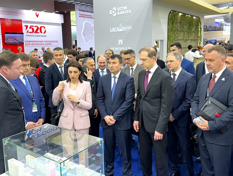 2027年乌兹别克斯坦国际工业博览会INNOPROM Central Asia行业机械设备展品展台实拍