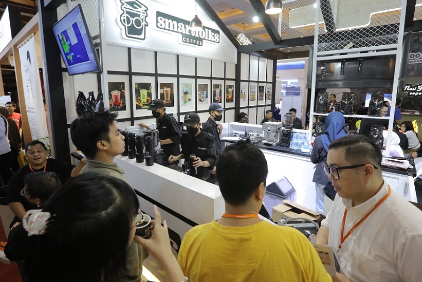 2026年印尼连锁加盟展览会FLEI行业机械设备展品展台实拍