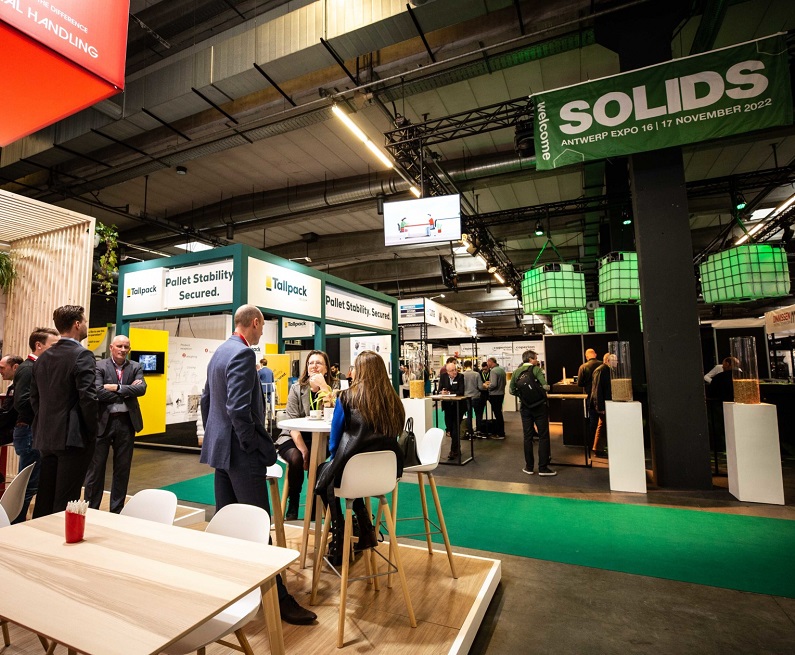 2026年比利时安特卫普颗粒、粉体工业展览会SOLIDS Antwerp参展商与海外采购商展台洽谈现场
