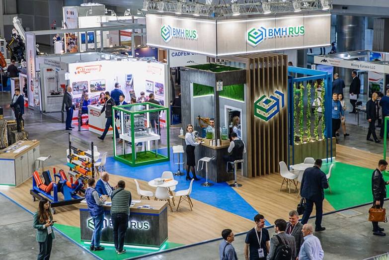 2027年俄罗斯莫斯科矿业采矿展览会Mining World Russia行业机械设备展品展台实拍