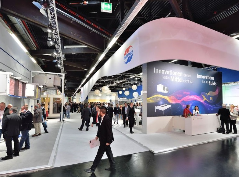 2026年德国纽伦堡暖通制冷及热泵展览会Chillventa展馆内部展台环境实拍