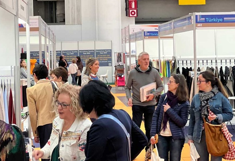 2026年西班牙国际纺织面料、家纺、服装展览会TEXTILEXPO SPAIN       展馆内部展台环境实拍