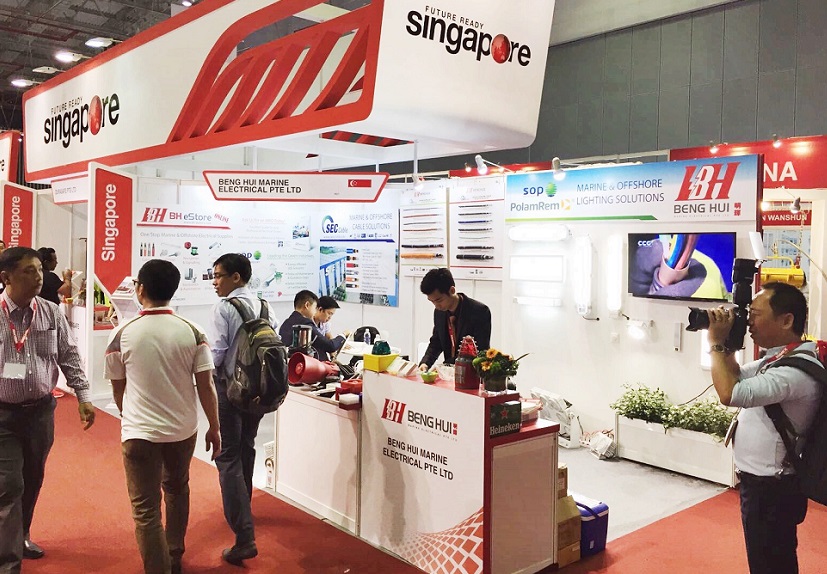 2026年越南河内船舶海事展览会Marine&Offshore Vietnam行业机械设备展品展台实拍