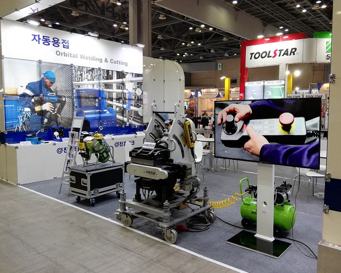 2026年韩国昌原焊接与切割技术展览会WELDING KOREA展馆内部展台环境实拍
