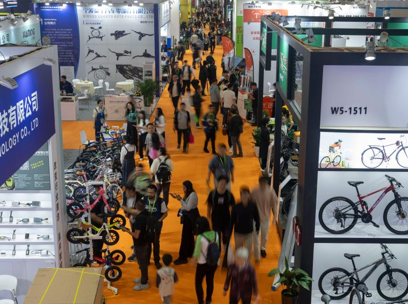 2026年广州国际自行车展CEBIKE行业机械设备展品展台实拍