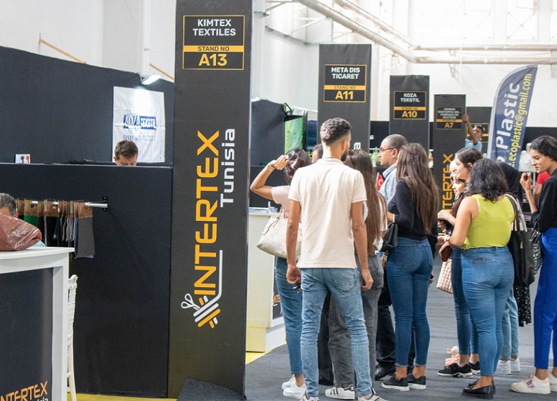 2026年突尼斯纺织工业、纺织机械展览会ITF Intertex Machinery Tunisia参展商与海外采购商展台洽谈现场