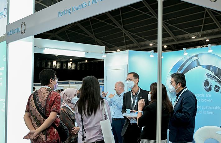 2026年新加坡亚洲不锈钢展览会Stainless steel World Asia展馆内部展台环境实拍