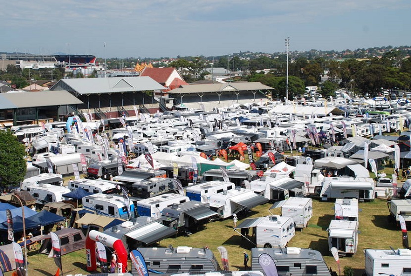 2027年澳洲澳大利亚悉尼房车、户外露营用品展览会Sydney  SUPERSHOW行业机械设备展品展台实拍