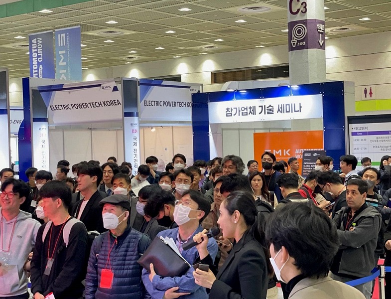2027年韩国首尔汽车电子工业技术展览会Automotive World Korea行业机械设备展品展台实拍