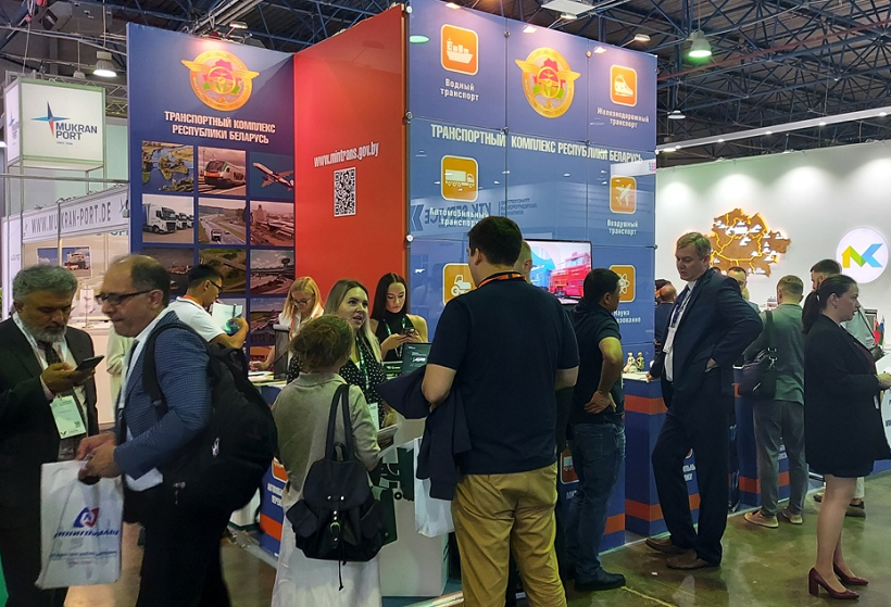 2026年哈萨克斯坦运输物流展览会Translogistica Kazakhstan展馆内部展台环境实拍