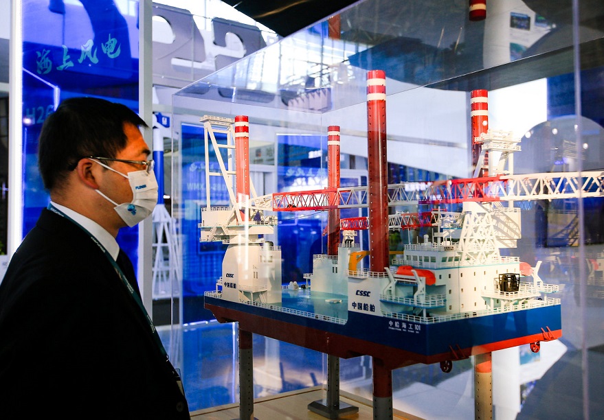 2026年北京风能大会-北京风能展CWPCHINA WIND POWER参展商与海外采购商展台洽谈现场