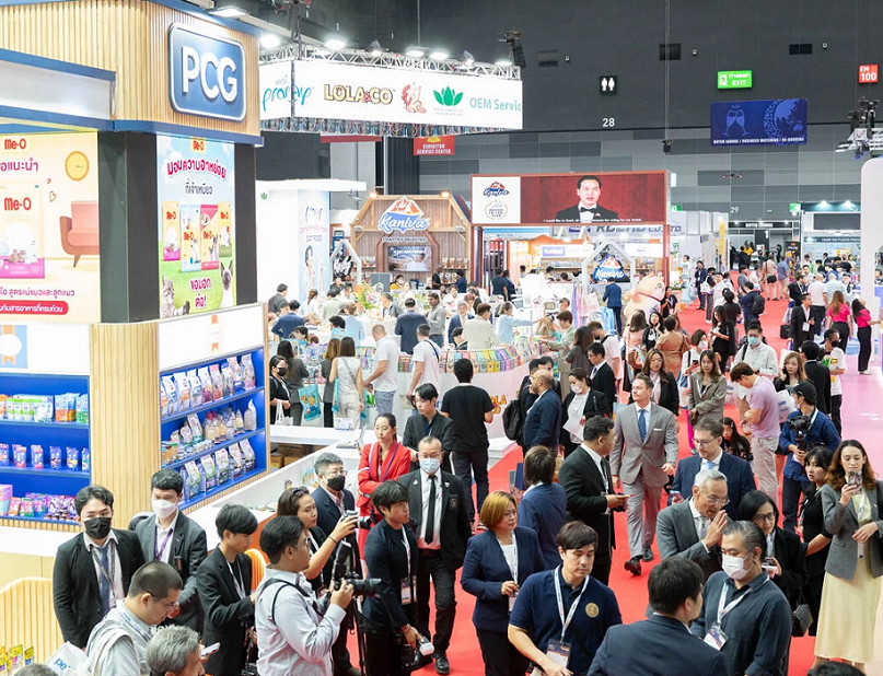 2026年亚宠泰国曼谷宠物用品展览会Petfair SE ASIA展馆现场,专业观众参观实况