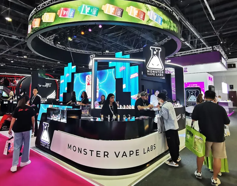 2027年南非世界电子烟展览会World Vape Show展馆现场，专业观众参观实况