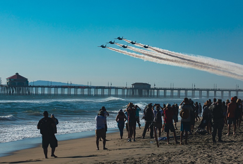 2026年美国海上航空展Pacific Airshow展会现场产品演示与行业交流活动