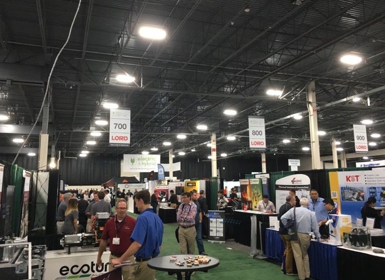 2026年美国电动新能源汽车展览会EV TECH EXPOElectric & Hybrid Vehicle Technology Expo展馆现场,专业观众参观实况