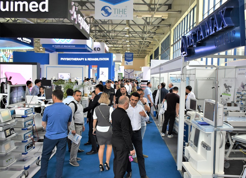 2027年乌兹别克斯坦医疗器械展览会TIHE展会现场产品演示与行业交流活动