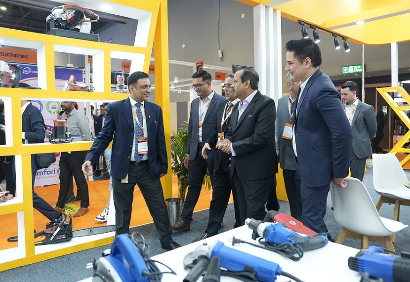 2026年印度新德里五金展览会INTERNATIONAL HARDWARE FAIR INDIA展馆现场,专业观众参观实况