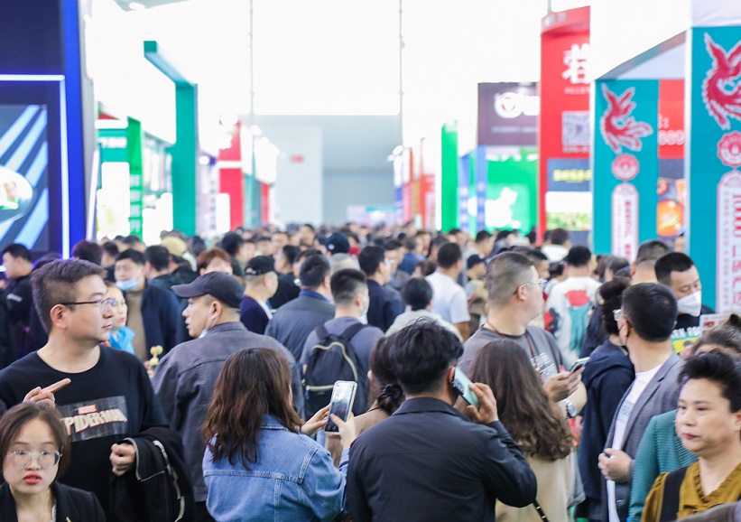 2027年沈阳火锅食材及用品展-沈阳火锅节Shenyang Hot Pot Exhibition参展商与海外采购商展台洽谈现场